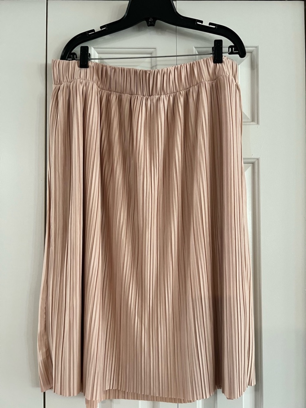 torrid Pleated Midi Skirt - Blush